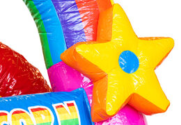 Ordina il castello gonfiabile Mini Multiplay gonfiabile a tema Unicorno per bambini. Acquista castelli gonfiabili gonfiabili da JB Gonfiabili Italia