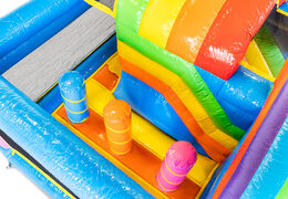 Mini cuscino d'aria gonfiabile Multiplay in vendita a tema Unicorno per bambini. Ordina cuscini d'aria gonfiabili da JB Gonfiabili Italia