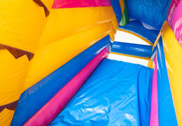 Festa estiva del castello gonfiabile gonfiabile multi scatola coperta in vendita