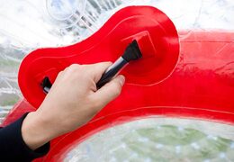 Maniglia su pallone gonfiabile