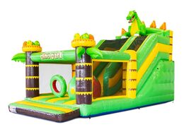 Acquista un grande castello gonfiabile con scivolo e ostacoli da JB Inflatables