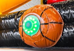 Sistema interattivo da utilizzare nel gioco del castello gonfiabile