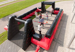 Acquista un gioco di calcio vivente senza fondo con un esclusivo sistema scorrevole di imbarco. Ordina ora il calcio balilla gonfiabile online su JB Inflatables Netherlands