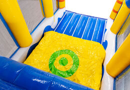 Cuscino d'aria per saltare nel modulo Base Jump del percorso ad ostacoli