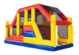 Modulo percorso ad ostacoli rosso giallo blu base jump