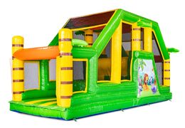 Modulo percorso ad ostacoli tema giungla Base Jump