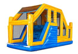 Modulo di base jump del percorso ad ostacoli modulare in tema marmo