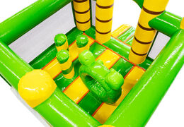 Box per saltare in tema Dino collegabile a scivolo Multiplay