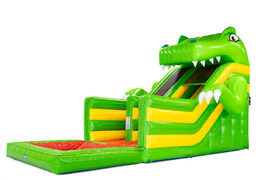 Multiplay gonfiabile Dino con scivolo piscina agganciabile