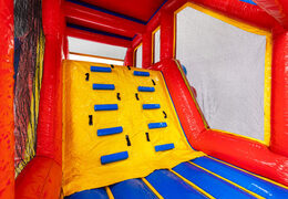 Parete da arrampicata in espansione del percorso ad ostacoli fai-da-te Base Jump