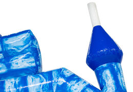 Torretta blu del castello gonfiabile standard Blue Brick