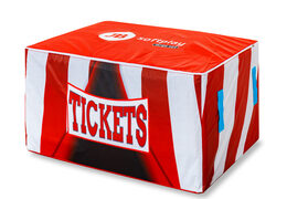 Scatola per conservare il set di softplay nel tema montagne russe in vendita presso JB