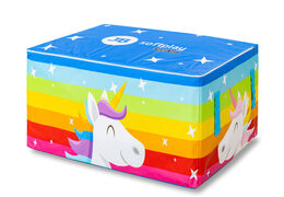 Scatola per conservare softplay nel tema unicorno in vendita presso JB