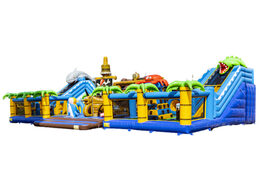 Grande parco giochi gonfiabile JB Inflatables a tema mondo marino