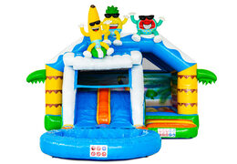 Acquista il castello gonfiabile Slide Combo Dubbelslide con tema Summer Party da JB