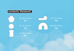 Contenuto del set tematico Softplay in tema di caramelle ordinare online presso JB