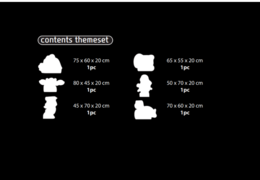 Contenuto del set tematico Softplay in tema di Pirata - Mondo Marino ordinare online presso JB