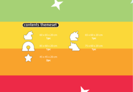 Contenuto del set tematico Softplay in tema di unicorno ordinare online presso JB