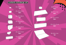 Ordina online il contenuto del set Softplay XL a tema Fumetto da JB Meppel