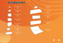 Ordina online il contenuto del set Softplay XL a tema Standard da JB Meppel