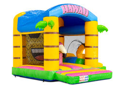 Castello gonfiabile coperto bouncy box Hawaii in vendita presso JB a Meppel