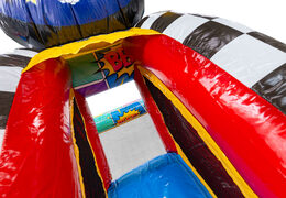 Castello gonfiabile a tema fumetto Midi Bounce in vendita da JB Inflatables