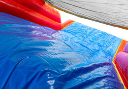 Percorso a ostacoli gonfiabile con grafiche Comic audaci