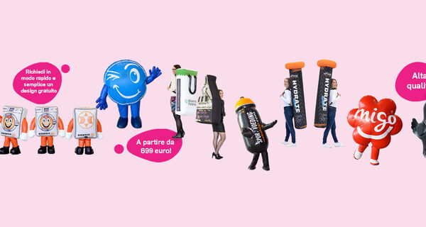 Mascotte su misura e tute da corsa su richiesta presso JB