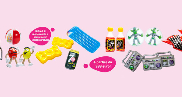 Pubblicità gonfiabile personalizzata su richiesta presso JB