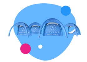 JB Gonfiabili produttore di tende gonfiabili personalizzate e prodotti pubblicitari gonfiabili