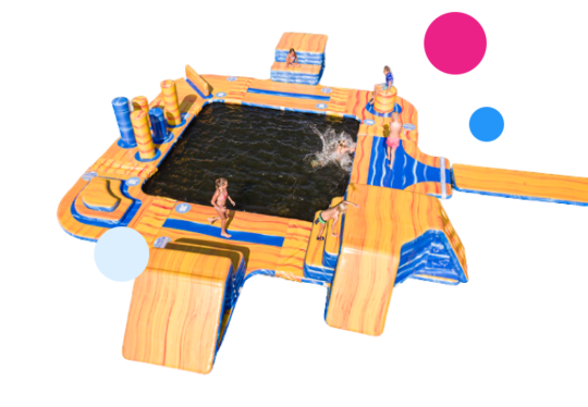 Acquistare giochi gonfiabili acquatici per mare, lago o piscina della JB Gonfiabili