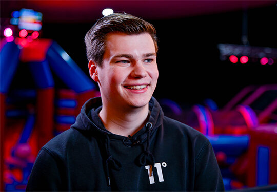 Tom, Vice Manager di Bounce Valley Eindhoven, fornisce una citazione