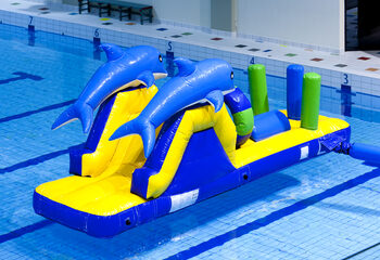 Acquista uno scivolo gonfiabile per la corsa dei delfini con oggetti divertenti per grandi e piccini. Ordina ora le attrazioni acquatiche gonfiabili online su JB Gonfiabili Italia