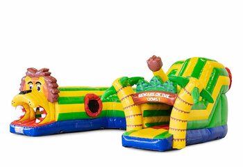 Ordina Crawl tunnel castello gonfiabile dello squalo con crawl tunnel e rampa di scorrimento per i bambini. Acquista castelli gonfiabili online su JB Gonfiabili Italia