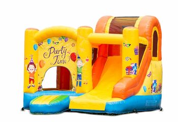 Acquista un castello gonfiabile a tema festa con scivolo per bambini. Ordina i castelli gonfiabili online su JB Gonfiabili Italia