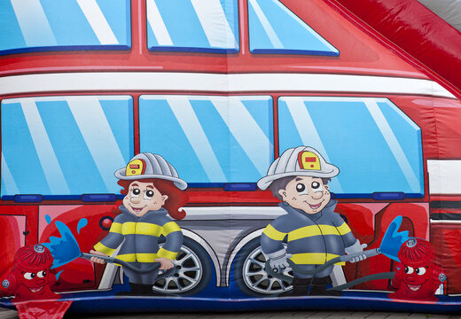 Acquista uno scivolo gonfiabile con il tema Vigili del fuoco