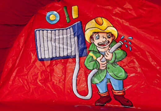 Acquista uno scivolo gonfiabile con il tema Vigili del fuoco