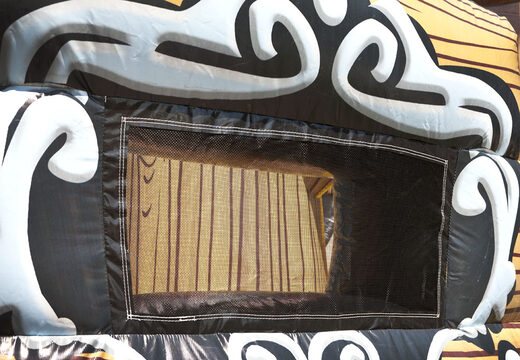 Scivolo gonfiabile della nave dei pirati dalla forma sorprendente con fantastici oggetti 3D e stampe a colori per i bambini. Acquista ora gli scivoli gonfiabili online su JB Gonfiabili Italia