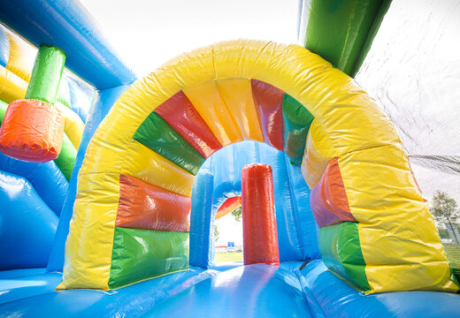  Acquistare un gioco gonfiabile multiattività con scivolo e ostacoli con il tema mare