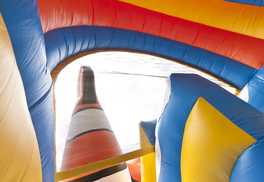 Scivolo gonfiabile multifunzionale a tema pesce pagliaccio con piscina per bambini, impressionante oggetto 3D, colori freschi e gli ostacoli 3D per i bambini. Acquista ora gli scivoli gonfiabili online su JB Gonfiabili Italia