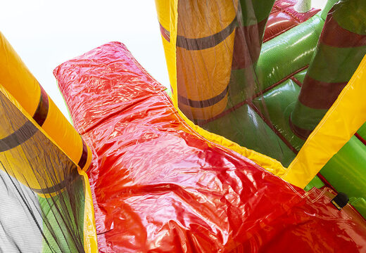 Ordina Multiplay L castello gonfiabile coccodrillo con scivolo per bambini. Acquista castelli gonfiabili online su JB Gonfiabili Italia