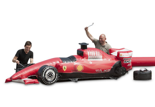 Raceauto band wisselen 