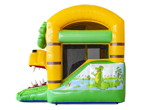 Ordina il mini castello gonfiabile Jungleworld con scivolo per bambini. Acquista castelli gonfiabili online su JB Gonfiabili Italia