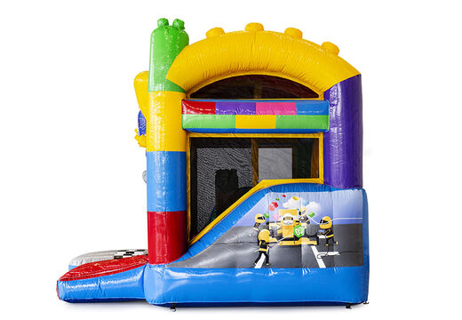 Ordina mini castello gonfiabile superblock con scivolo per bambini. Acquista castelli gonfiabili online su JB Gonfiabili Italia