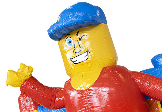 Mini castello gonfiabile con scivolo a tema superblocchi in vendita su JB Gonfiabili Italia. Acquista castelli gonfiabili per bambini da JB Gonfiabili Italia