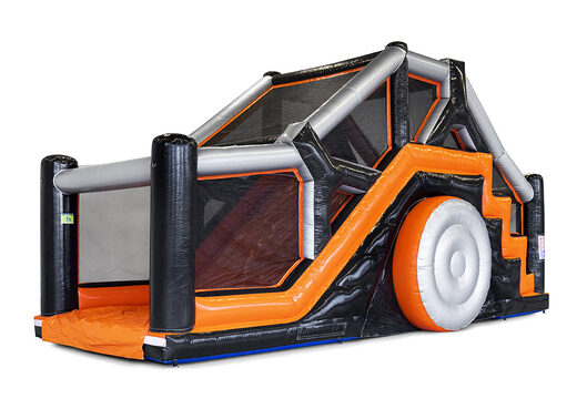 Acquista il percorso a ostacoli per bambini modulare Giga Big Log Slide gonfiabile da 40 pezzi. Ordina ora i percorsi ad ostacoli gonfiabili online su JB Gonfiabili Italia