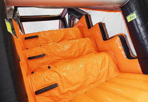 Percorso ad ostacoli Giant Big Log Slide con ostacoli per i bambini. Acquista ora i percorsi ad ostacoli gonfiabili online su JB Gonfiabili Italia