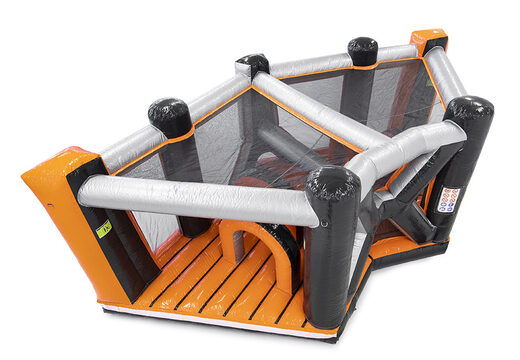 Mega gonfiabile 40 pezzi giga modulare Gate Corner corso d'assalto per bambini. Ordina ora i percorsi ad ostacoli gonfiabili online su JB Gonfiabili Italia