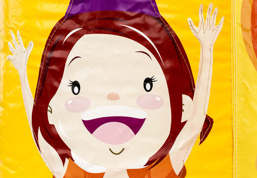 Castello gonfiabile multigioco per feste felici con scivolo per bambini. Acquista castelli gonfiabili online su JB Gonfiabili Italia