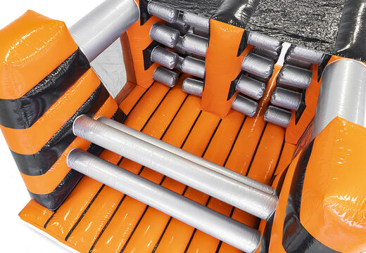 Ordina il percorso a ostacoli Giga nel tema Gate Dodger per bambini. Acquista ora i percorsi ad ostacoli gonfiabili online su JB Gonfiabili Italia